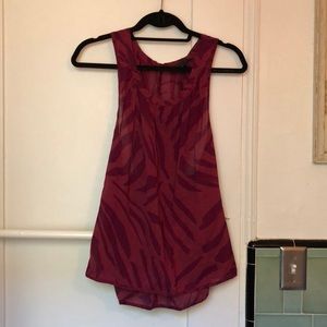 Marc by Marc Jacobs silk animal print top size M